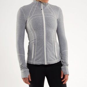 Lululemon Size 10 Ghost Herringbone Define Jacket